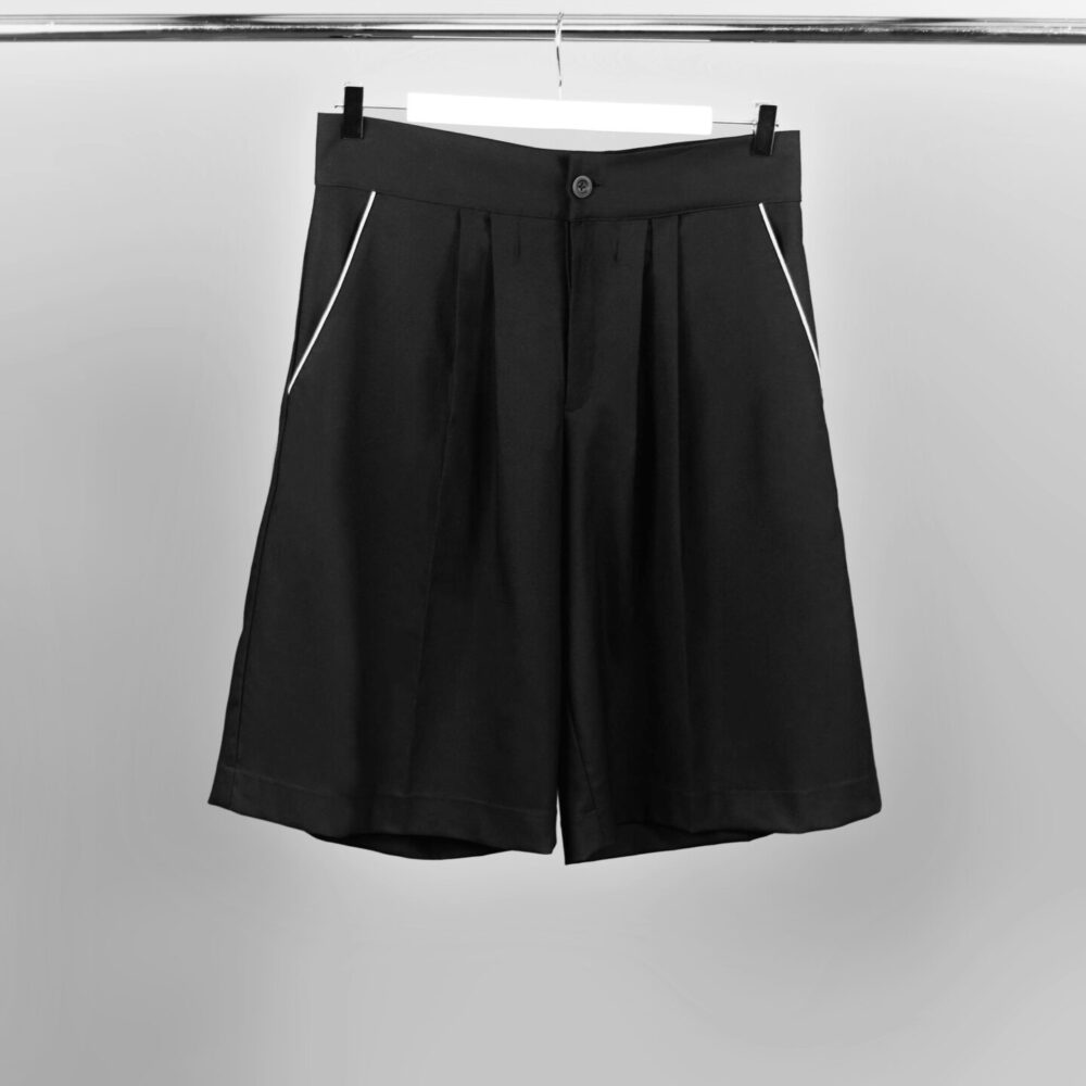 SHORT OVERSIZED CASIMIR NEGRO